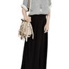 Lover Practise Cropped Cotton Sweater in Gray - Lyst