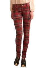 ModCloth Never Plaid It So Good Jeans