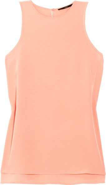 Tibi Silk-crepe Top - Lyst