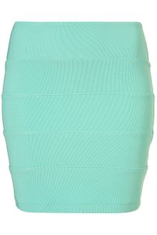 Topshop Panel Bodycon Skirt - Lyst
