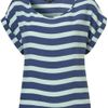 Topshop Stripe Tee in Blue (multi) - Lyst