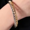 House Of Harlow Engraved Triangle Bangle Set in Gold - Lyst