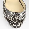 Jimmy Choo Trinity Snakeskin and Patent Leather Sandals in Animal (brown) - Lyst