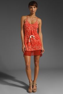 Testament Razor Back Rope Tie Dress - Lyst