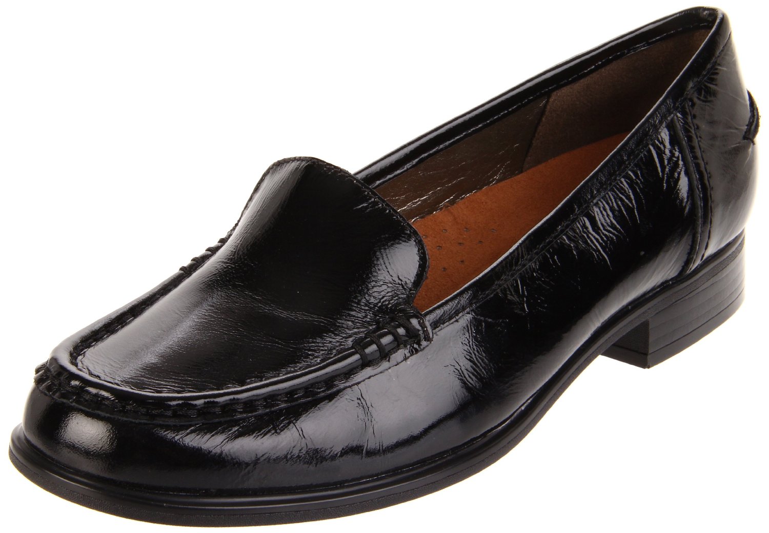 Hush Puppies® Hush Puppies Womens Blondelle Slip-on Loafer in Black (black crinkle patent) | Lyst