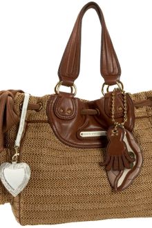 Juicy Couture Lurex Sunday Straw Daydreamer Tote - Lyst