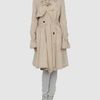 Lanvin  Fulllength Jacket in Beige - Lyst