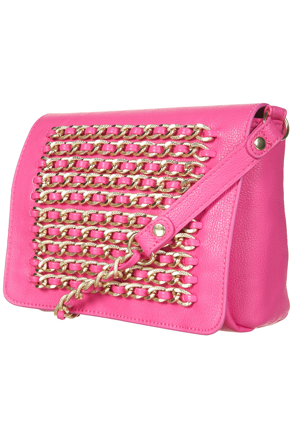 topshop pink clutch bag