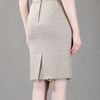 Dolce & Gabbana Tweed Pencil Skirt in Beige (sand) - Lyst