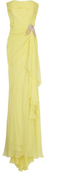  Lk7 Chiffon Emb Waist Gown 
