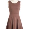 Modcloth Just Called To Say Chai Dress in Brown (mocha) - Lyst