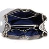 Rebecca Minkoff Swing Double Chain Leather Shoulder Bag in Gray (pale grey) - Lyst