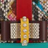 Christian Louboutin Sweet Charity Python and Leather Shoulder Bag in Multicolor (multicolored) - Lyst