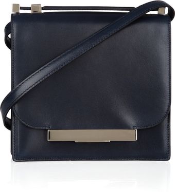 The Row Leather Shoulder Bag - Lyst
