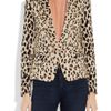 Tibi Printed Cottonblend Sateen Blazer in Animal - Lyst