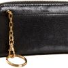 Tusk Donington Gold Zip Card Case in Black - Lyst