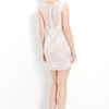 Alice + Olivia Beaded Silk Dress in White - Lyst
