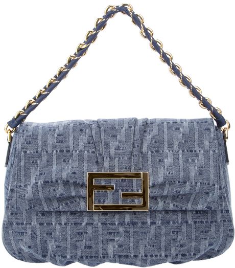 Fendi Mia Bag in Blue - Lyst