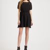 Marc By Marc Jacobs Cunningham Silk Chiffon Dress in Black - Lyst