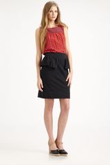 Marc By Marc Jacobs Hannah Jersey Peplum Skirt