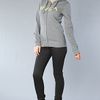 Rvca The Big Rvca Zip Hoody in Athletic Heather Gray in Gray - Lyst