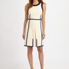 Tory Burch Addis Dress in Beige (blue) - Lyst