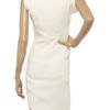 Vionnet Asymmetric Crepetwill Dress in White - Lyst