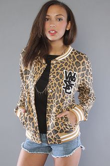 Wesc The Laika Fleece Jacket in Camel - Lyst