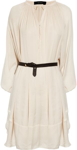 Isabel Marant Fimo Sateen Dress - Lyst