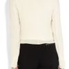 Joseph Denham Cropped SilkCrepe Blazer in Beige - Lyst