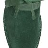 Lanvin Suede Moccasins in Green (forest) - Lyst