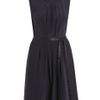 Marc By Marc Jacobs Miro Silk Dress in Black (navy) - Lyst