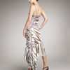 Missoni Beatrix Zebraprint Dress in Beige - Lyst