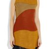Proenza Schouler Leather and Woven Tweed Dress in Brown (mustard) - Lyst