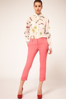 ASOS Collection Slim Cropped Trousers - Lyst