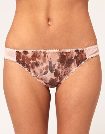 ASOS Collection Asos Flora Printed Thong - Lyst