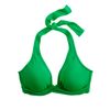 J.crew Twist Halter Underwire Top in Green (festival green) - Lyst
