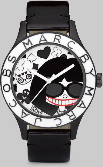 Marc By Marc Jacobs Blade Patent Leather Watch - Lyst