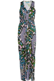 Matthew Williamson Printed Jersey Maxi Dress - Lyst
