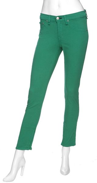 Rag & Bone Exclusive Midrise Skinny Twill Leggings - Lyst