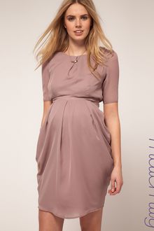Asos Maternity Tulip Dress - Lyst