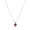 Cath Kidston Antique Brass Tiny Union Jack Heart Pendant Necklace in Gold - Lyst