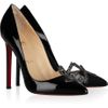 Christian Louboutin Sex 120 PatentLeather Pumps in Black (gray) - Lyst