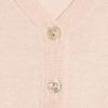 Crumpet Fineknit Silk and Cashmereblend Cardigan in Pink - Lyst