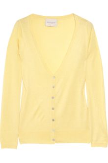 Crumpet Fine-knit Silk and Cashmere-blend Cardigan - Lyst