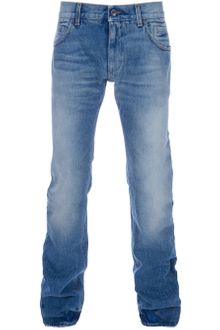 Dolce & Gabbana Straight Leg Jean - Lyst