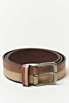 Dries Van Noten Mens Hand Painted Leather Belt - Lyst