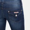 Hudson Petite Signature Bootcut Jeans in Blue (black) - Lyst