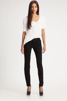 J Brand Maria Midrise Skinny Jeans - Lyst