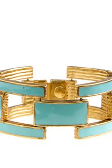J.Crew Squared Enamel-link Bracelet - Lyst